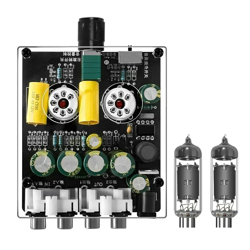 Home Cinema Equipment - Verbeterde 6K4 Buizen Voorversterker Versterkers HiFi