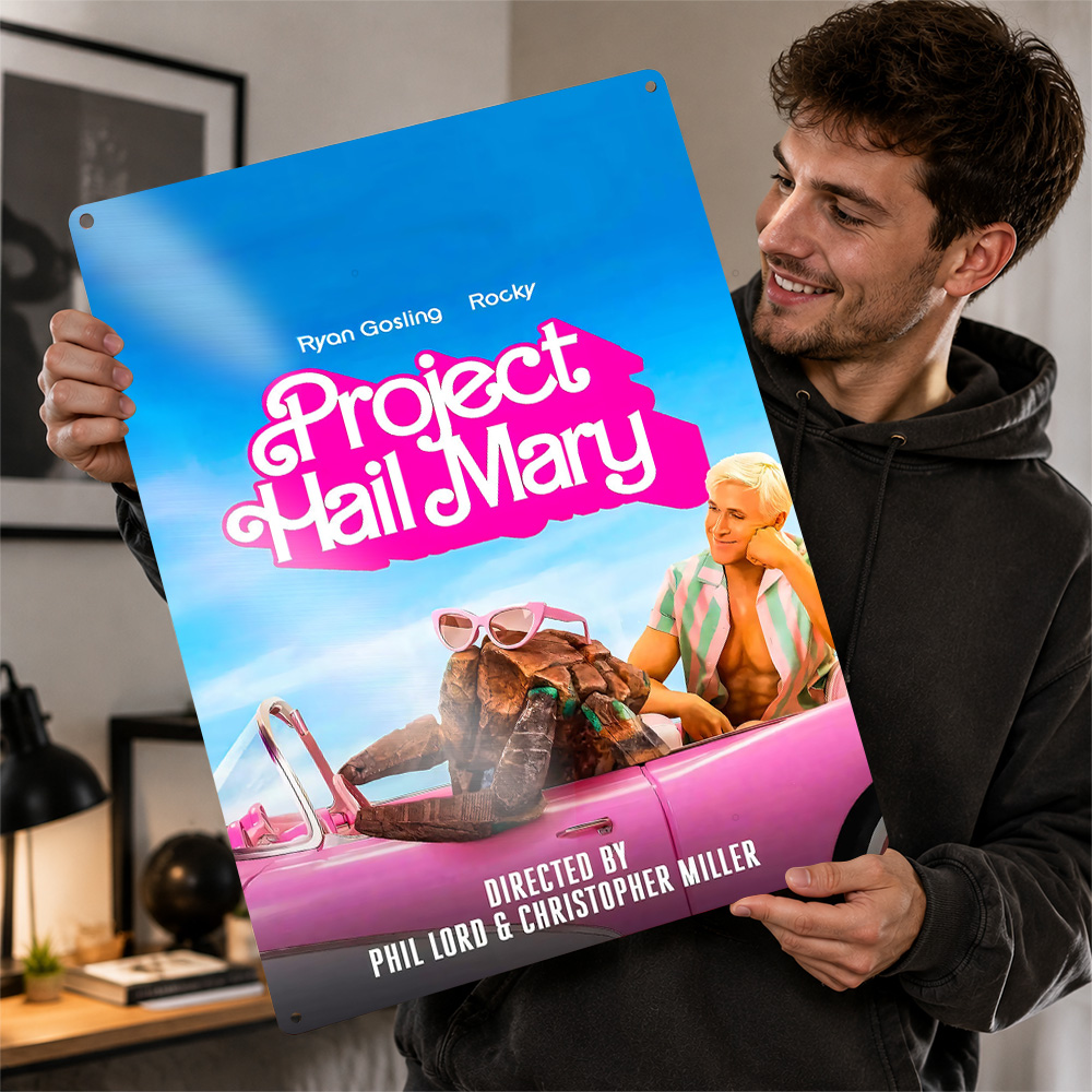 Vintage Home Cinema - Project Hail Mary Filmposter Cinema Wanddecoratie