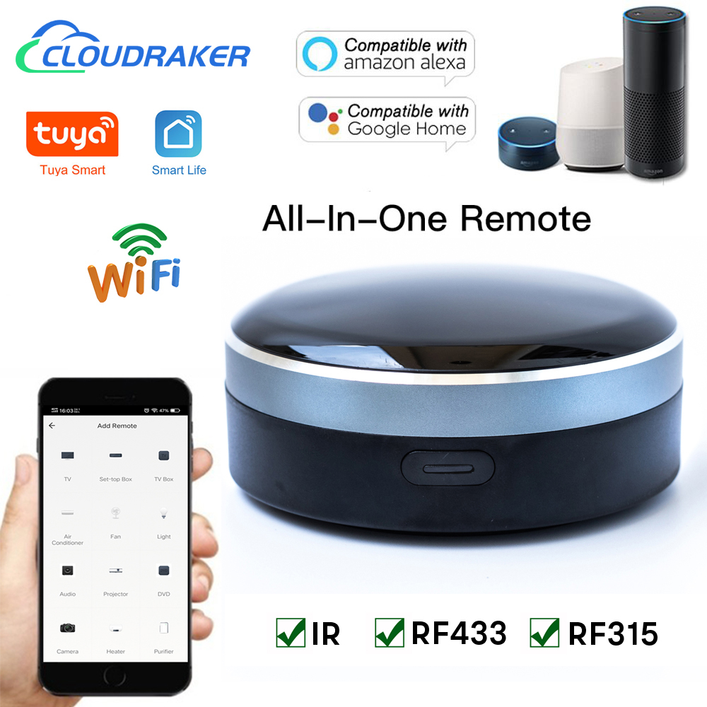 Home Cinema App - Tuya IR RF 433/315 Universele WIFI