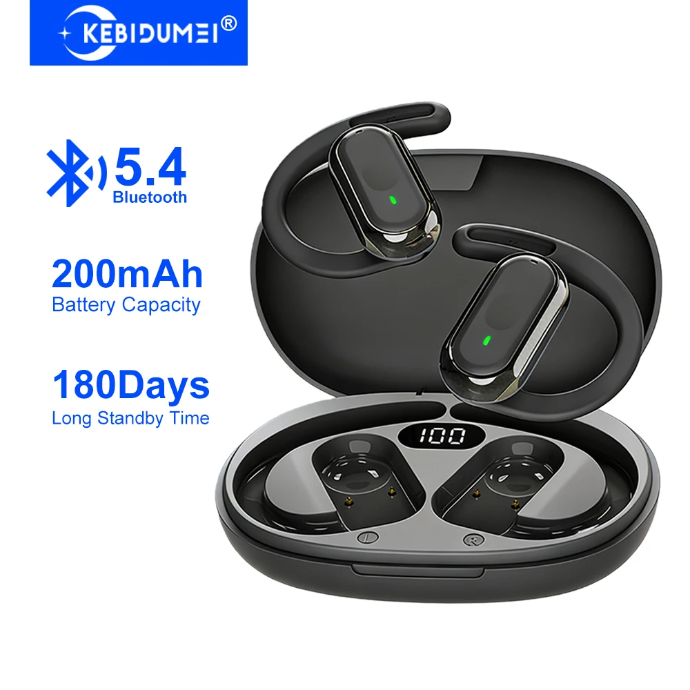 Beats Headphone Solo 4 - KEBIDUMEI Open-Ear Bluetooth 5.4 Koptelefoon Oorhaak