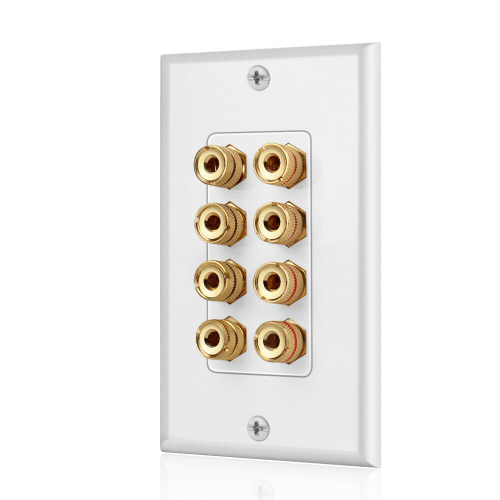 Home Cinema Equipment - A68Z 8-palen luidsprekerwandplaat Home Theater wandplaat