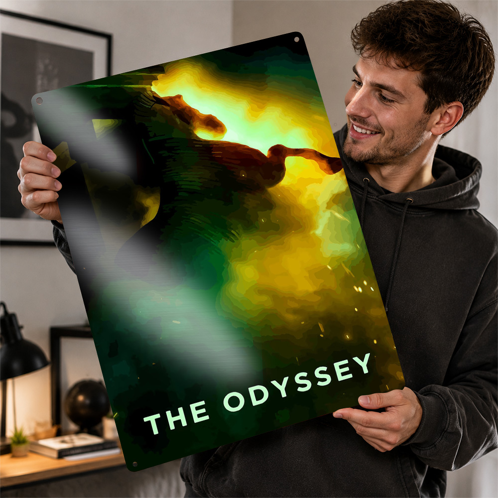 Vintage Home Cinema - De Odyssey Trojaanse Paard Poster Cinema