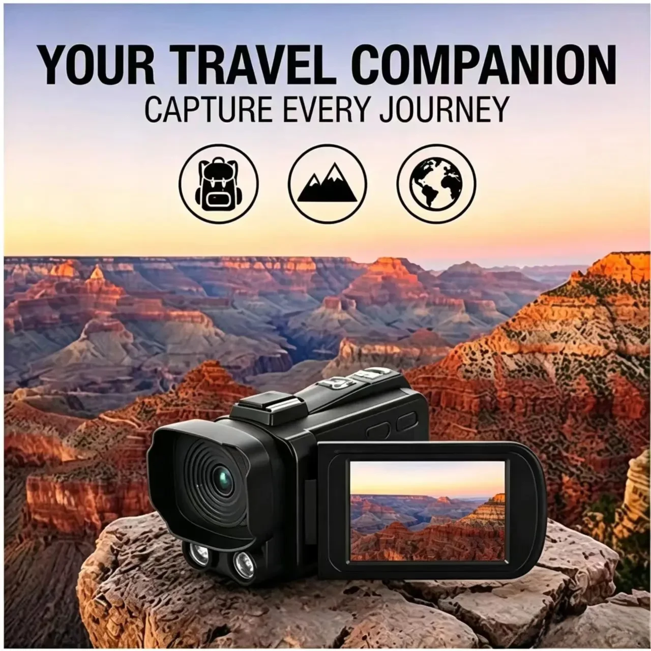 Vintage Home Cinema - 1080P Full HD Digitale Camera Videocorder
