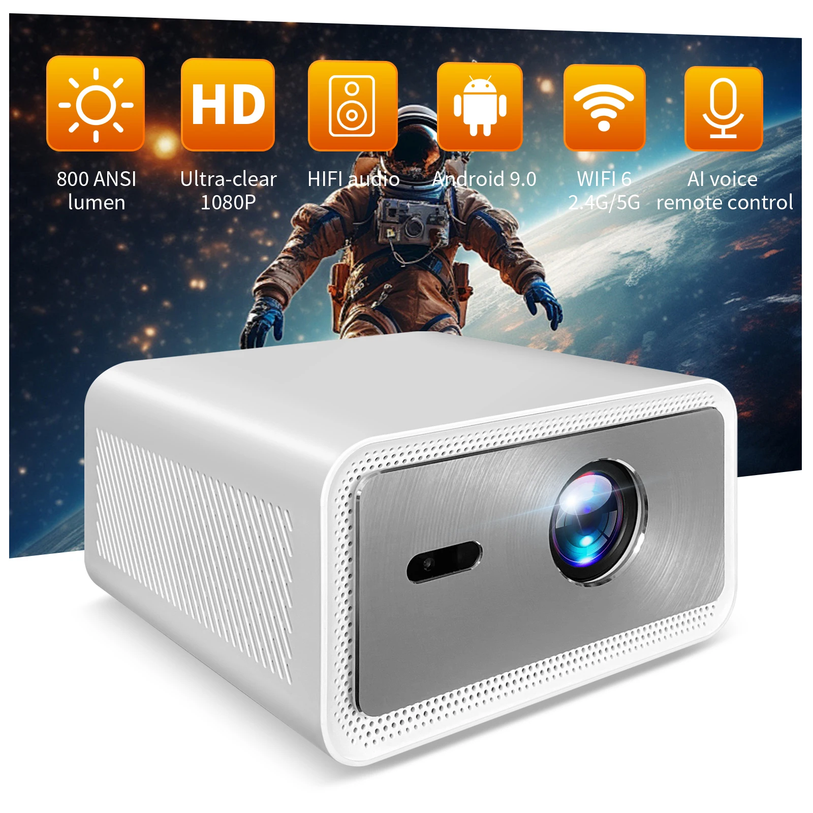 Home Cinema Experience - 2025 4K Ultra HD Projector met