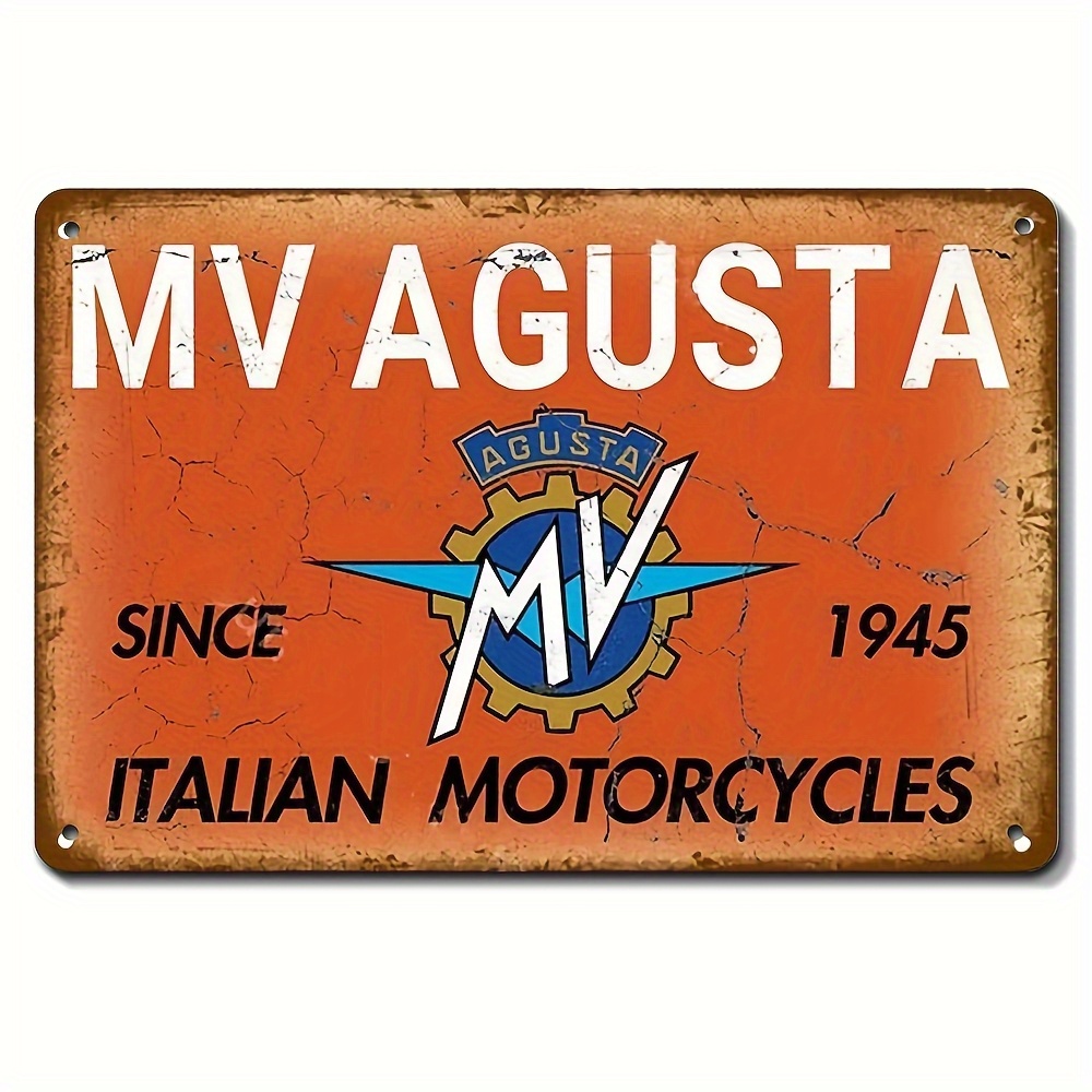 Home Cinema Classic - Vintage MV Agusta Italiaanse motorfietsen metalen