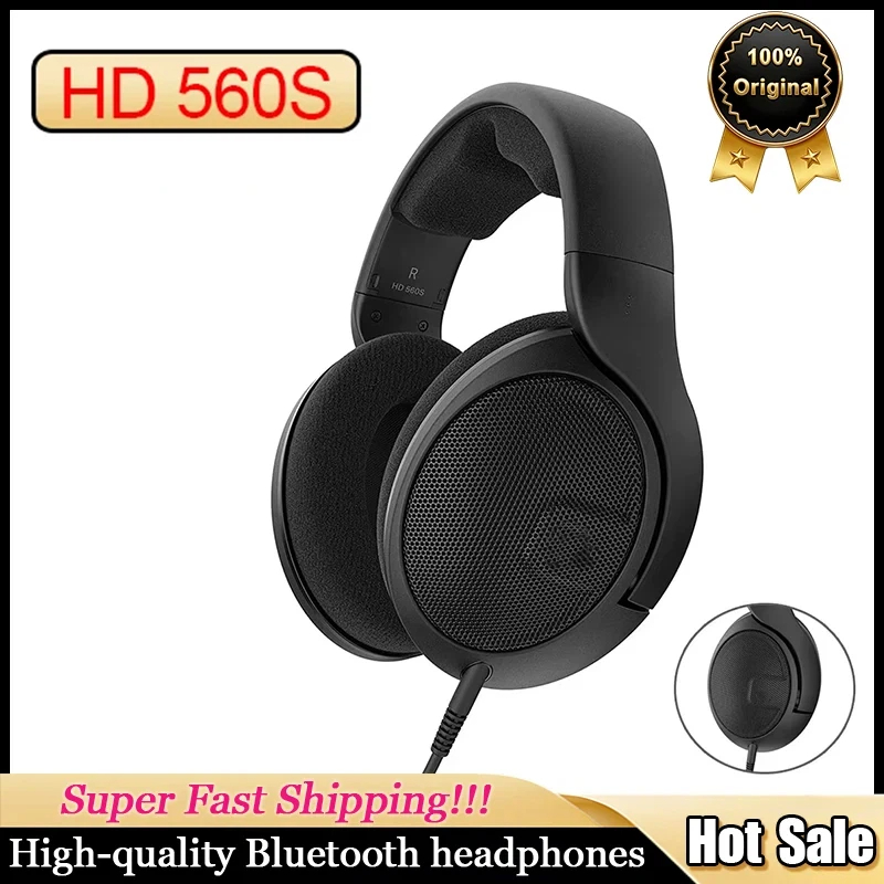 Sennheiser Headphone Hd 560S - Voor Sennheiser HD560s Over-The-Ear originele hoofdtelefoons,