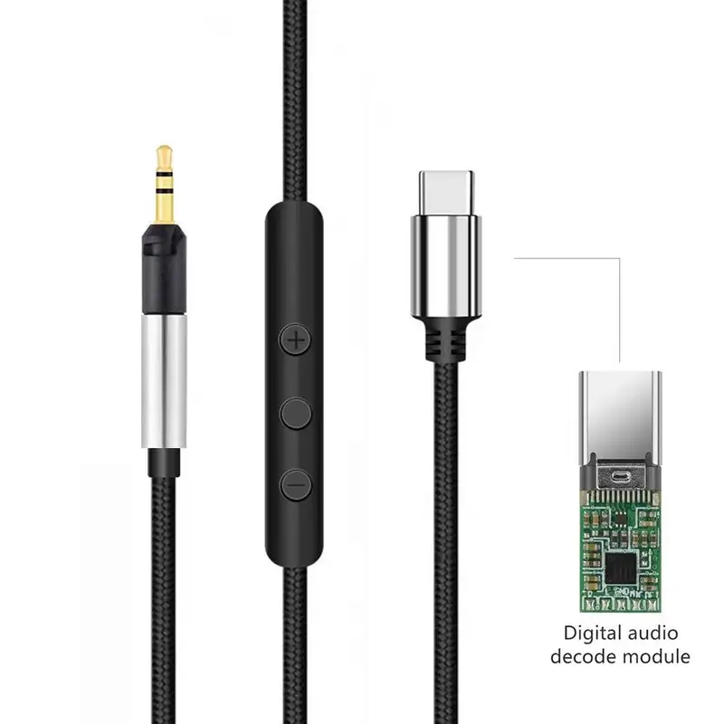 Sennheiser Headphone Hd 560S - USB Type C Vervanging Mic Kabel