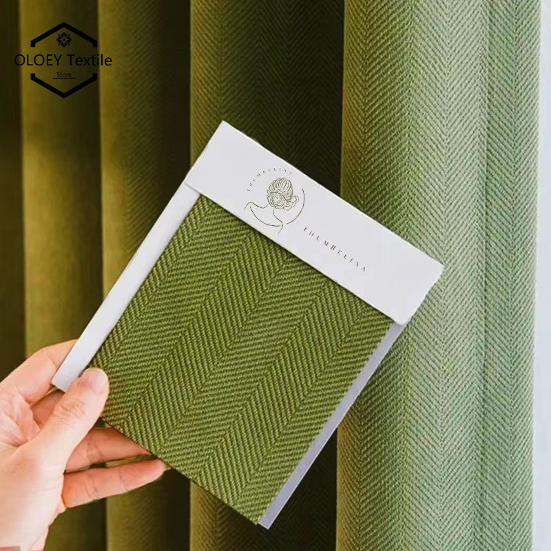 Op maat gemaakte elegante olij - Blackout Curtain Thick recensie en prijs