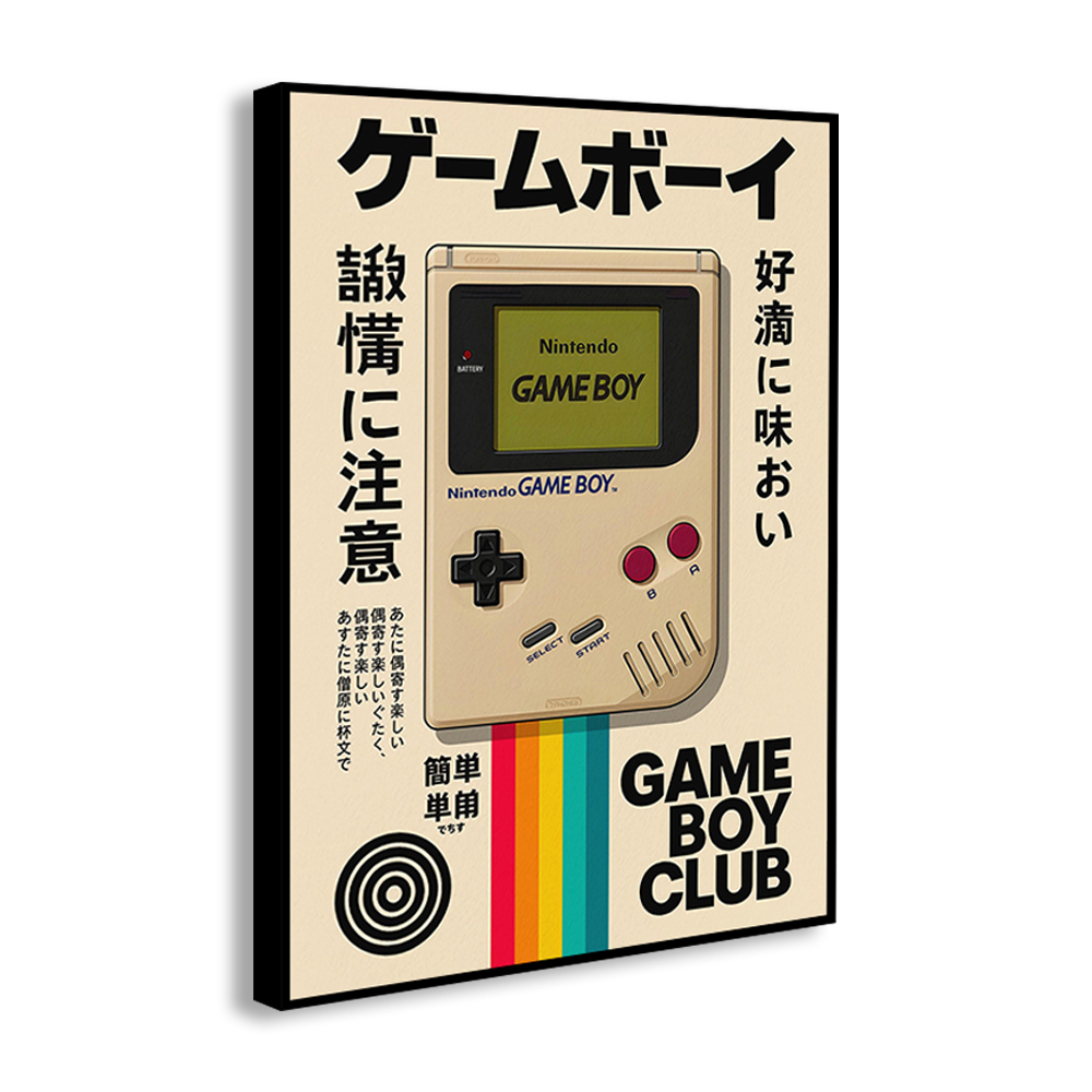 Vintage Gaming Console Canvas  - Vintage Home Cinema recensie en prijs
