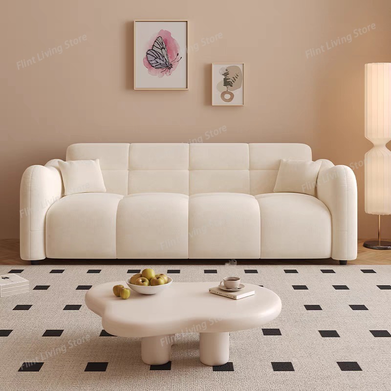 Ontspannende crèmekleurige woo - Home Cinema Lounge recensie en prijs