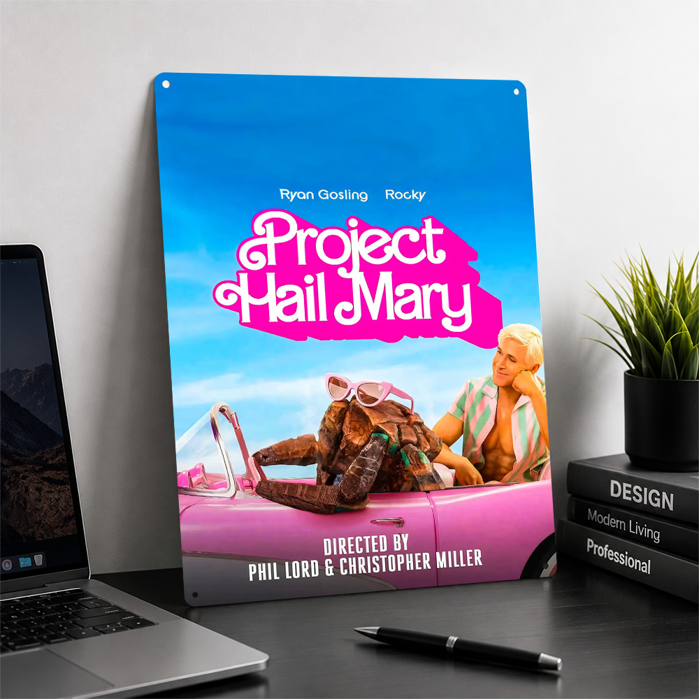 Project Hail Mary Filmposter C - Vintage Home Cinema recensie en prijs