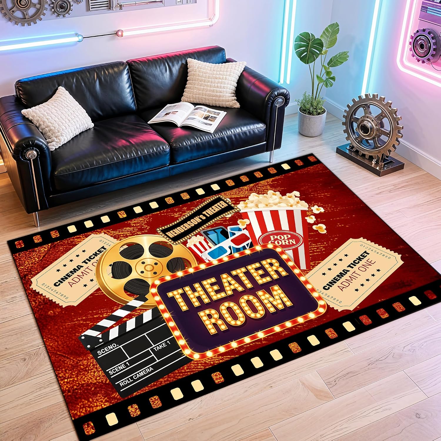 Gegraveerd naam-cinema-tapijt, - Home Cinema Experience recensie en prijs
