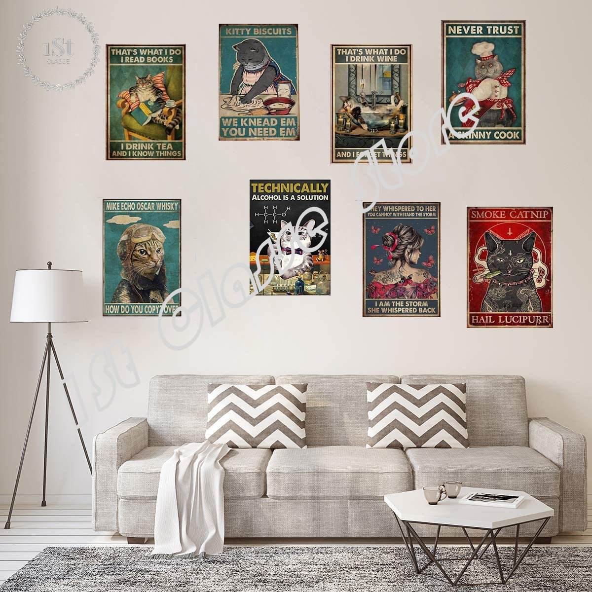 Achtung Minen Tin Teken Kunst  - Home Cinema Logo recensie en prijs