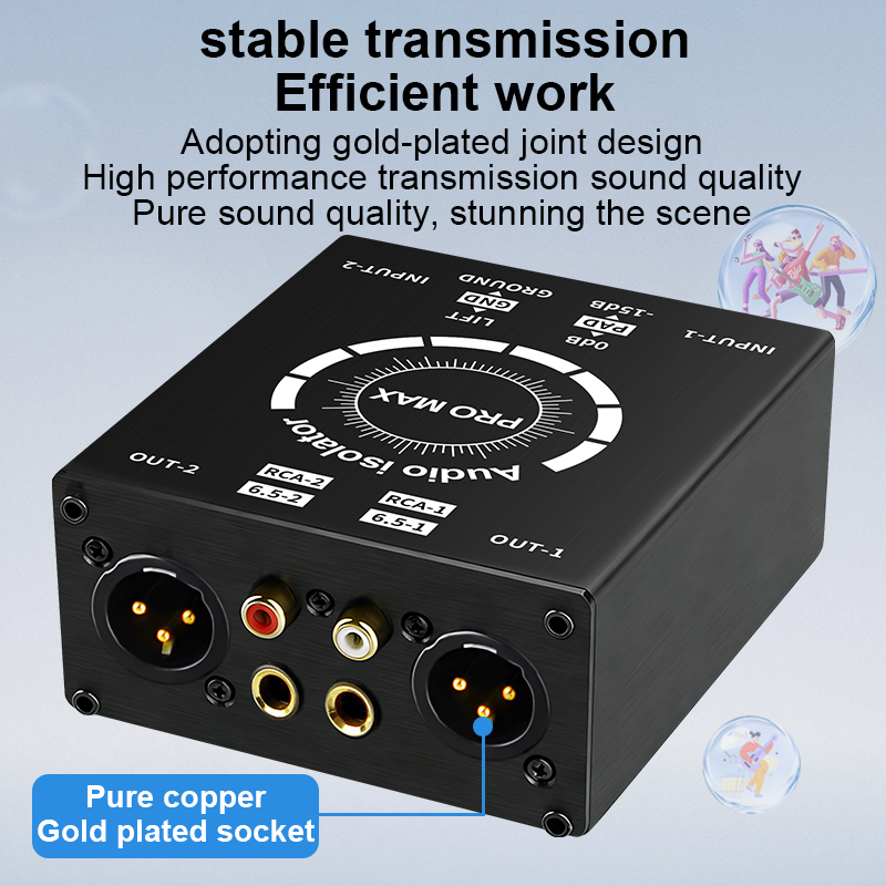 3Pin XLR/RCA/TS/TRS Ground Loo - Home Cinema Equipment recensie en prijs