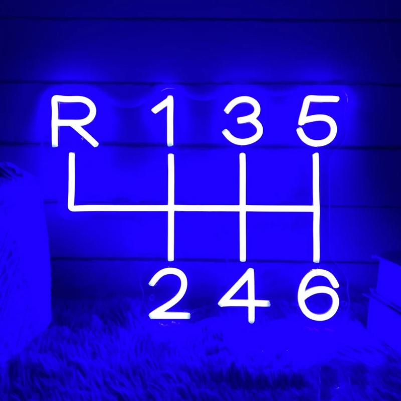 Auto Versnellingsbak Neon Teke - Home Cinema Logo recensie en prijs