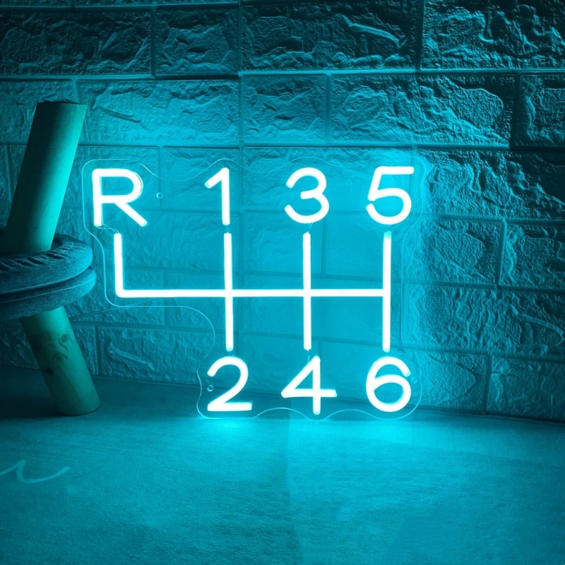 Auto Versnellingsbak Neon Teke - Home Cinema Logo recensie en prijs