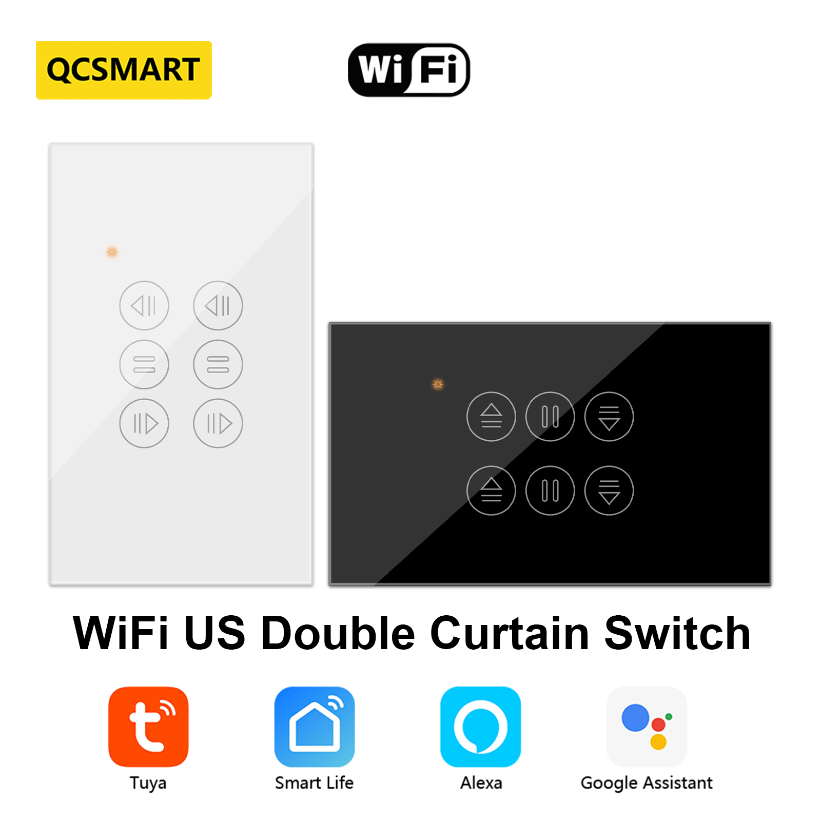 QCSMART WiFi Dubbel Gordijn US - Home Cinema App recensie en prijs