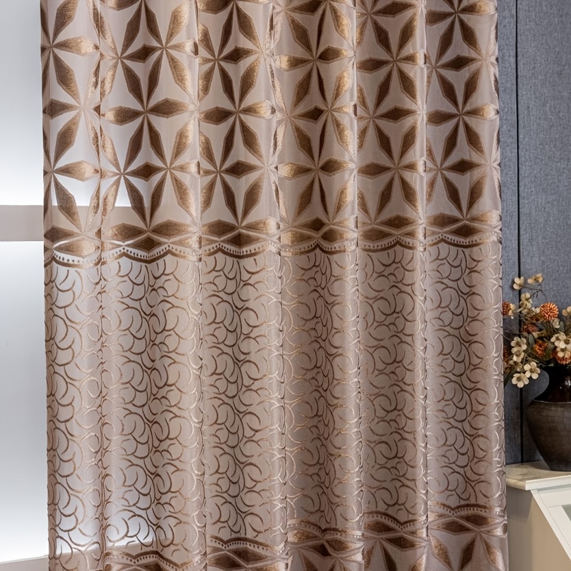 1PC Luxe Europese Geometrische - Blackout Curtain Thick recensie en prijs