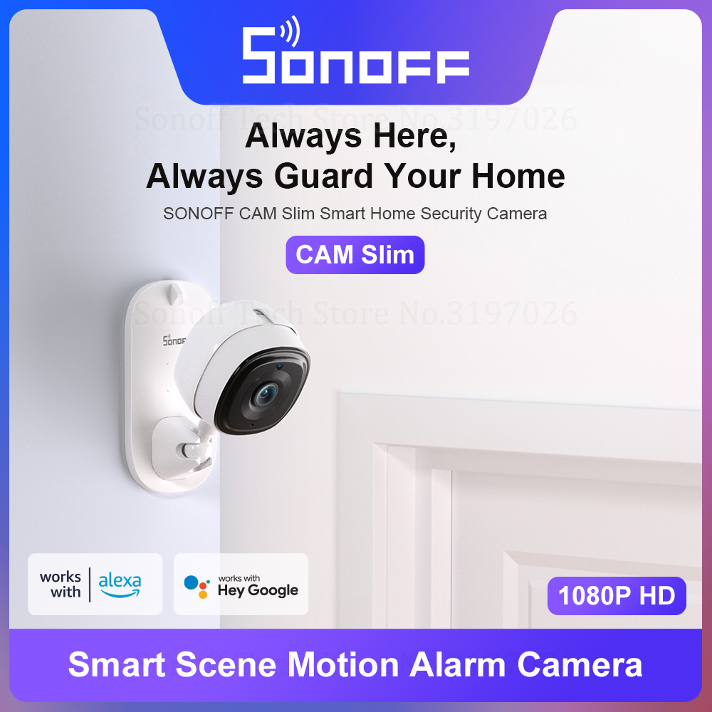 SONOFF 1080P HD Wi-Fi IOT Came - Home Cinema App recensie en prijs