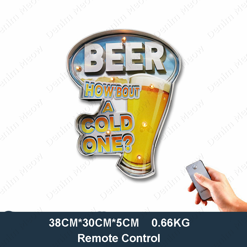 Ijskoud bier LED-neonlichtbord - Home Cinema Logo recensie en prijs