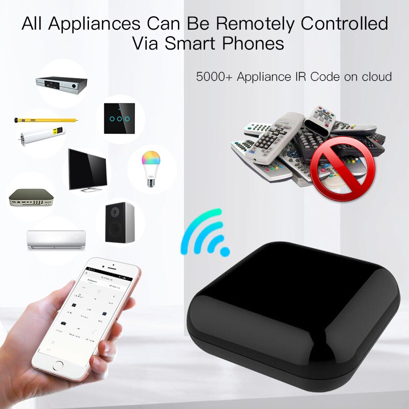 MOES Tuya WiFi IR RF-afstandsb - Home Cinema App recensie en prijs
