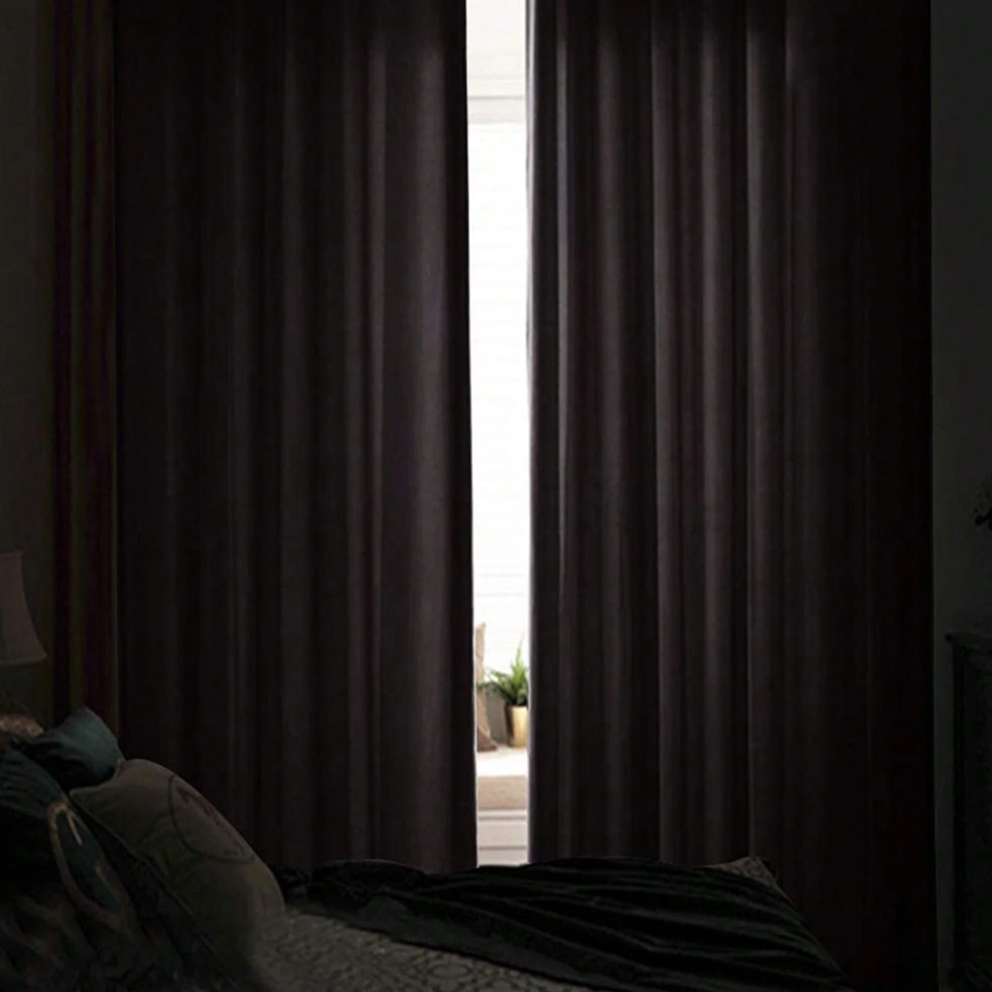 1 stuk zwart fluwelen verduist - Blackout Curtain Thick recensie en prijs