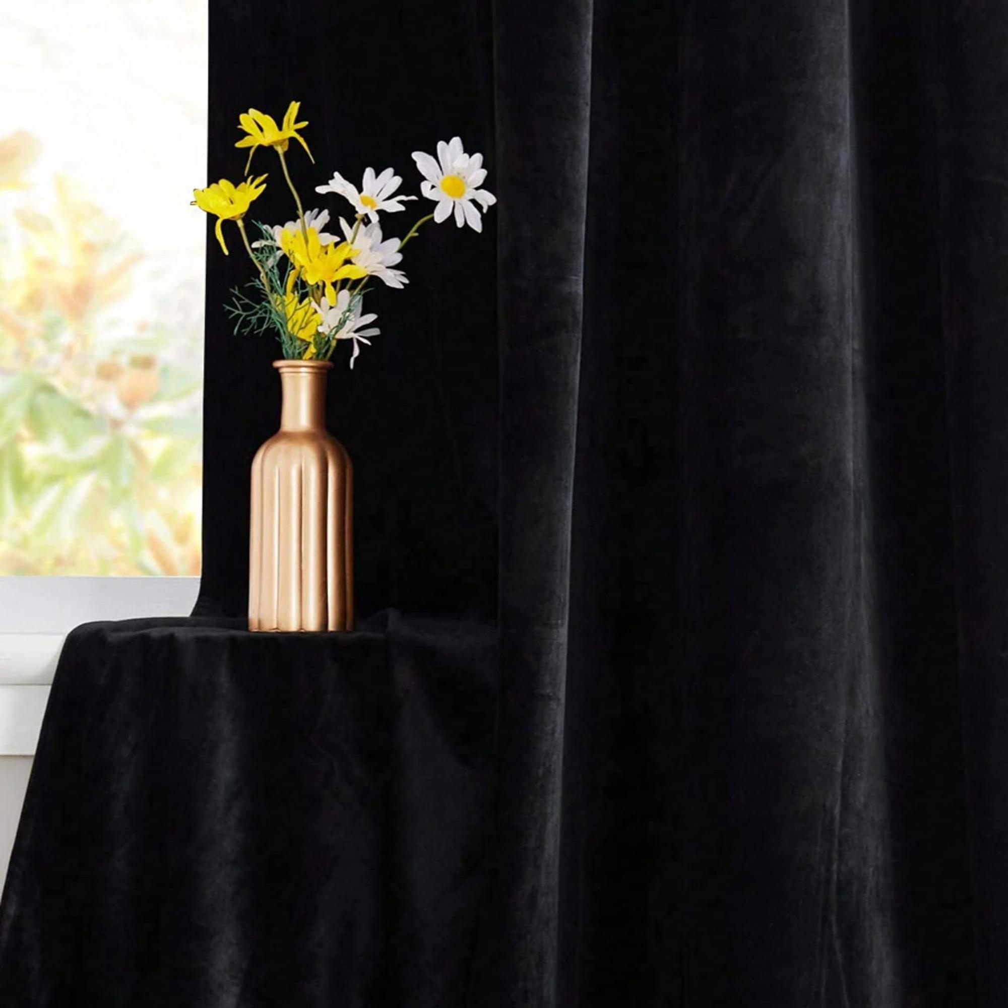 1 stuk zwart fluwelen verduist - Blackout Curtain Thick recensie en prijs