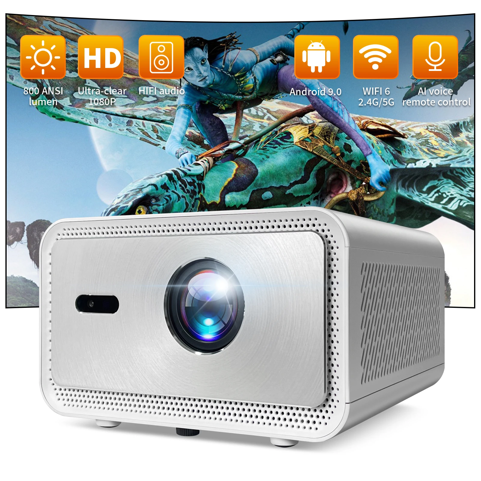 2025 4K Ultra HD Projector met - Home Cinema Experience recensie en prijs