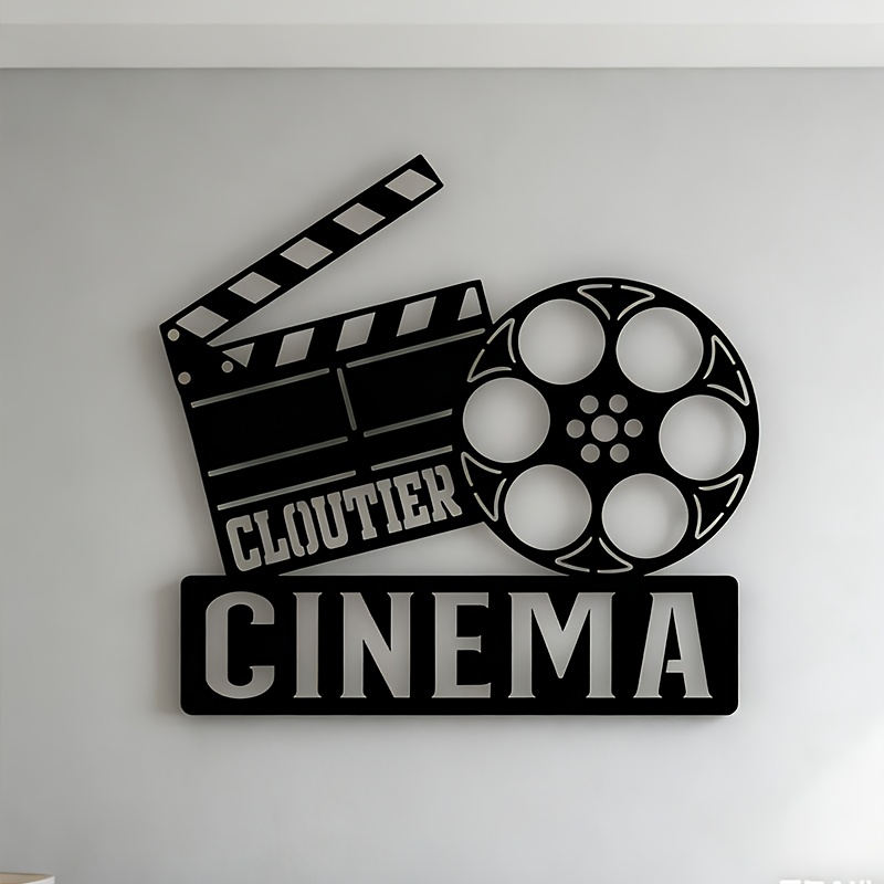 CIFBUY Metalen Wanddecoratie V - Vintage Home Cinema recensie en prijs