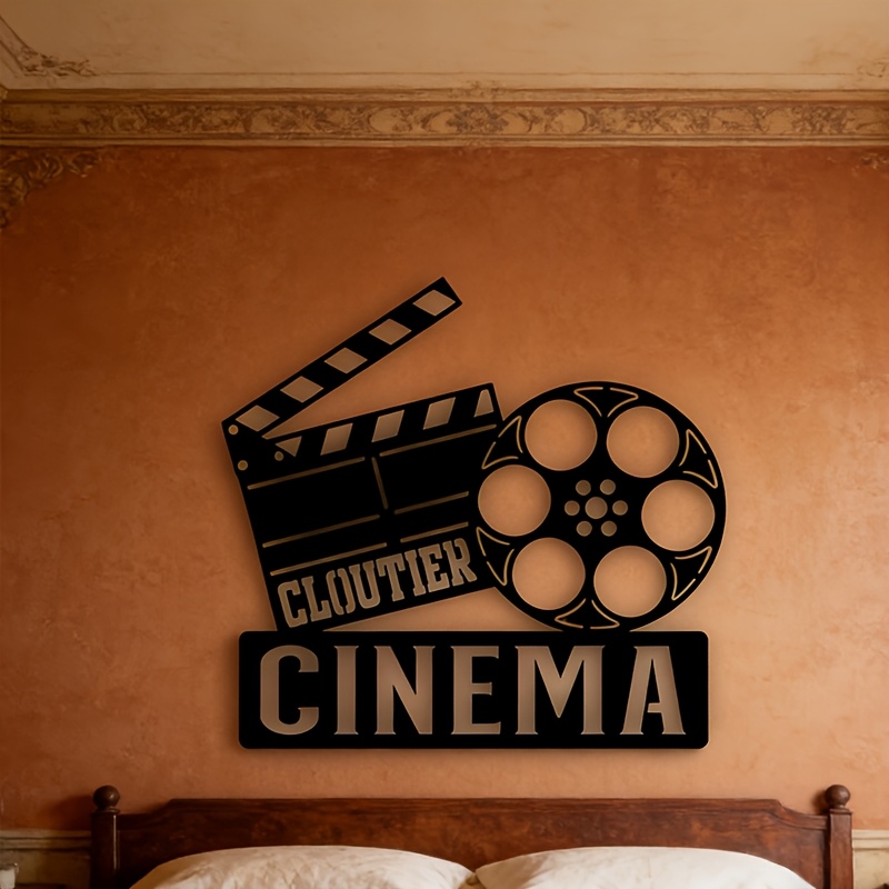 CIFBUY Metalen Wanddecoratie V - Vintage Home Cinema recensie en prijs