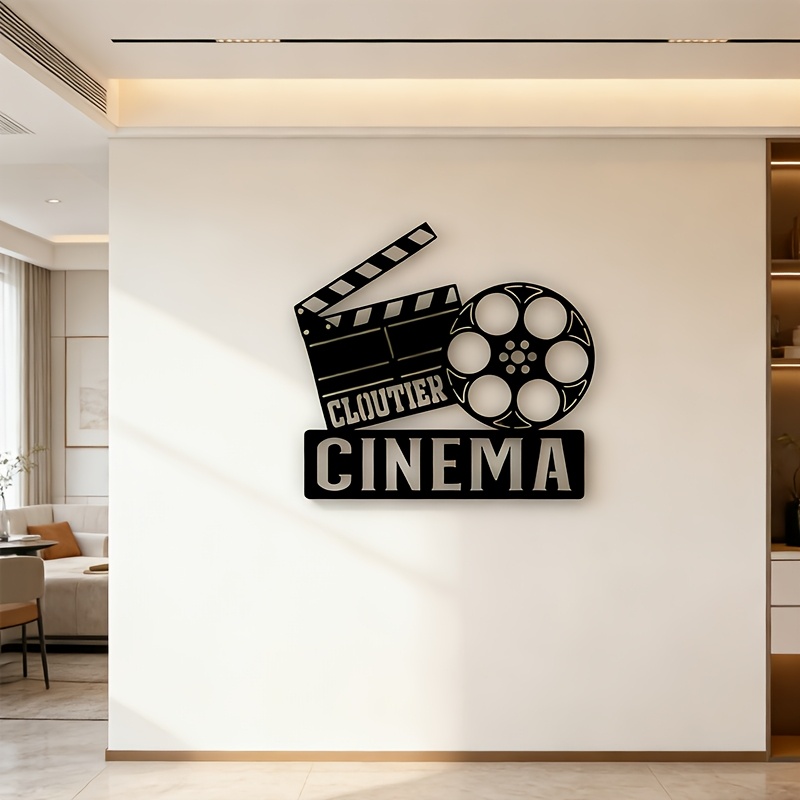 CIFBUY Metalen Wanddecoratie V - Vintage Home Cinema recensie en prijs