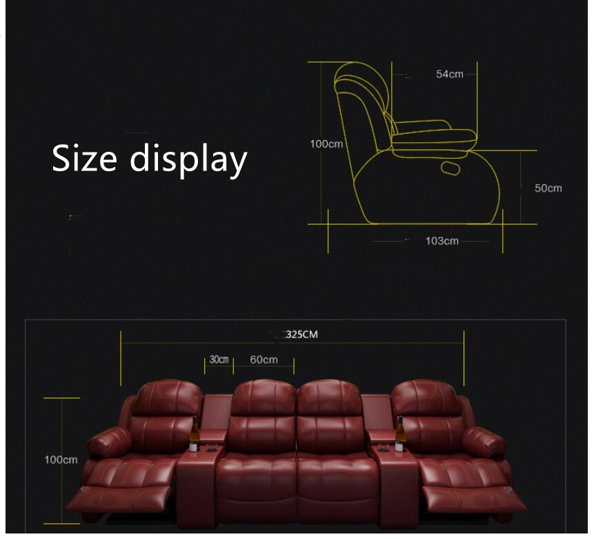 In de fabriek op maat gemaakte - Home Cinema Lounge recensie en prijs