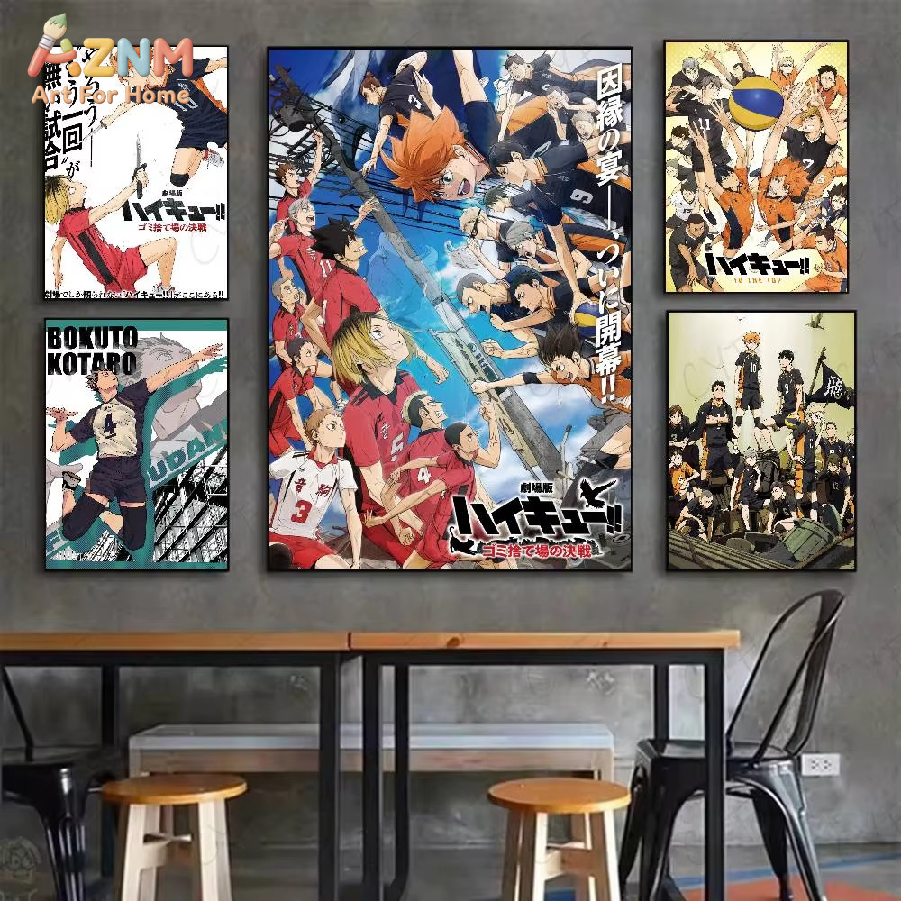 1PC, H-Haikyuu Hot Anime Poste - Home Cinema Classic recensie en prijs